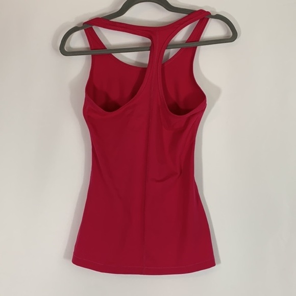 Nike Dri-Fit Dark Pink Athletic Tank Top - Picture 3 of 6